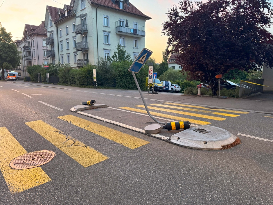 Unfallstelle Langgasse
